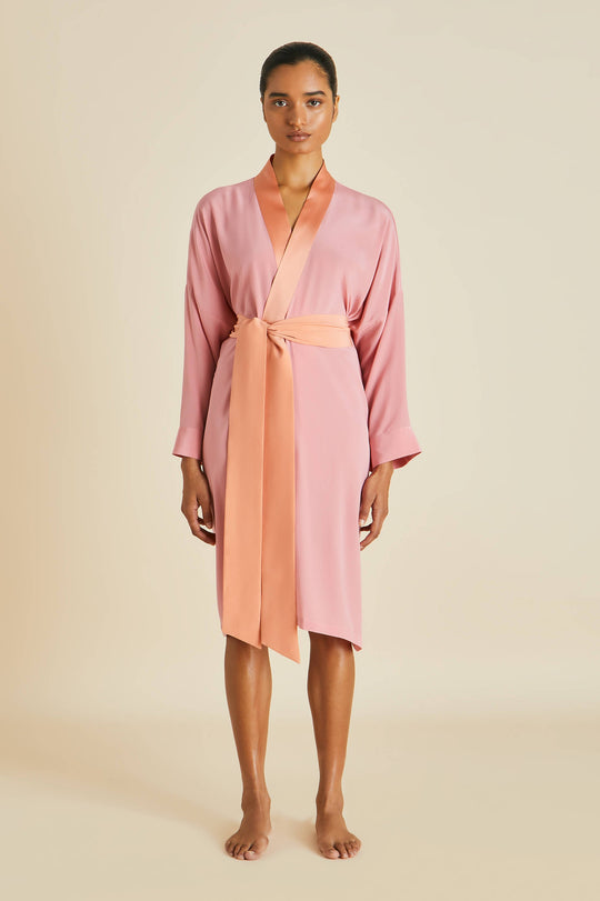 Pink Plush Robe Luxury Personalized Bathrobe Women's -  Israel