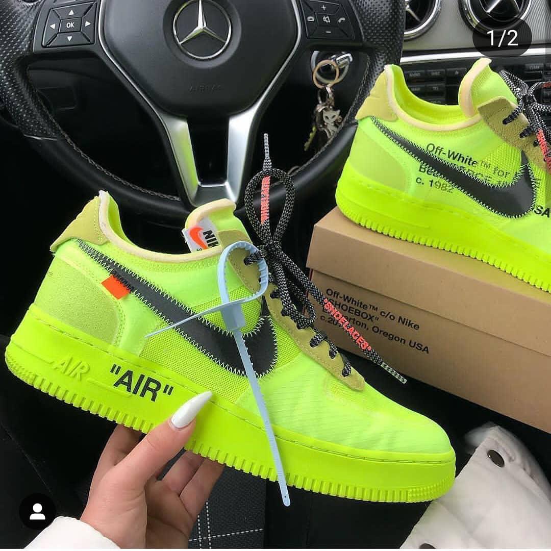 air force 1 x off white verde