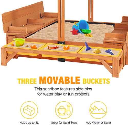 Sandbox Storage Shelf