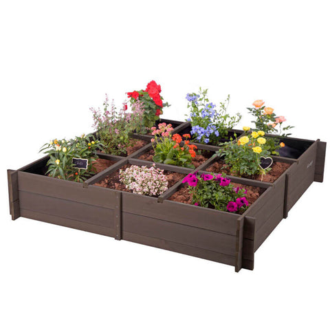 Aivituvin Wooden Flower Bed | Elevated Garden Planter