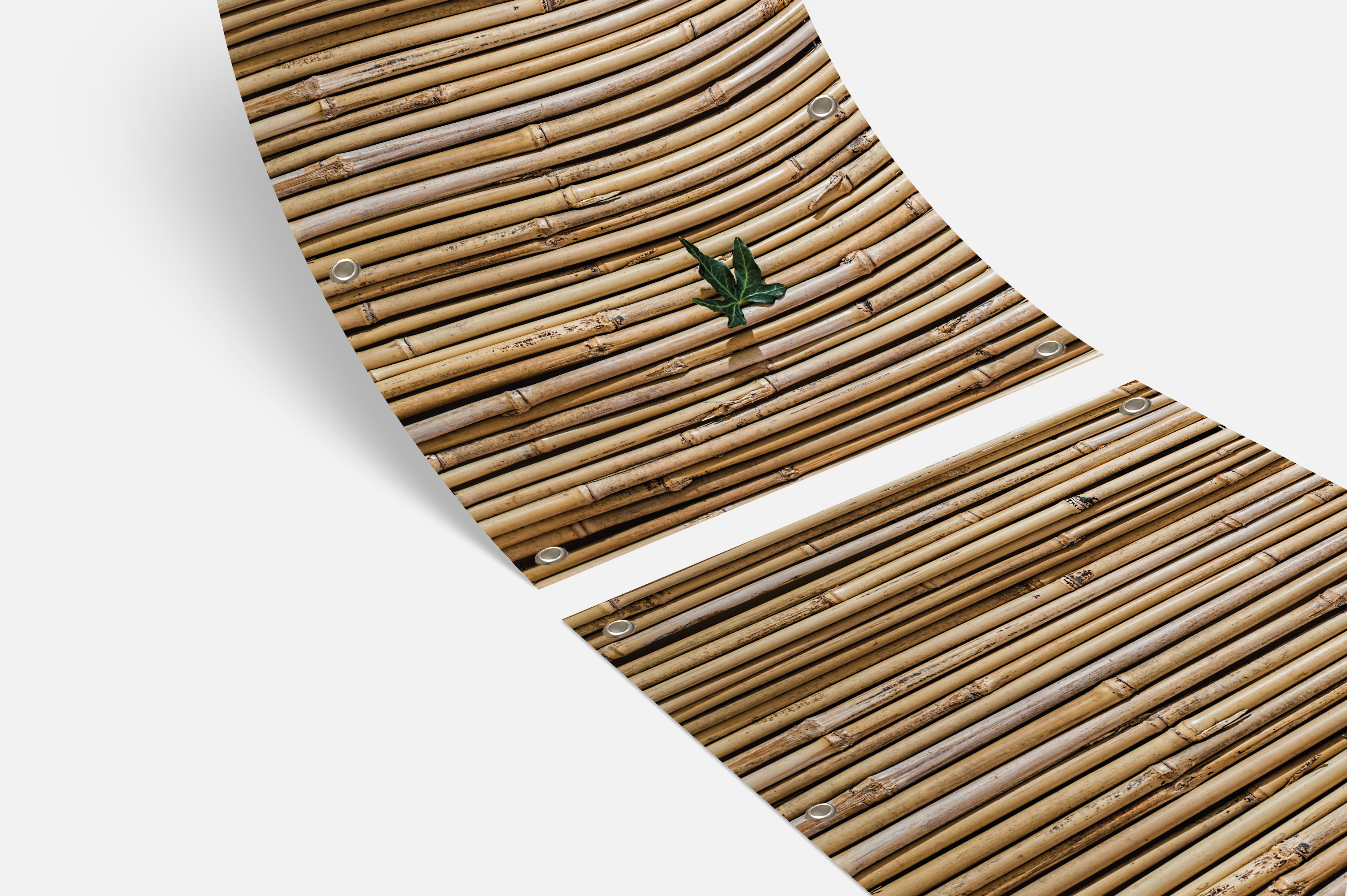 Ideaal Integreren Orkaan Balkondoek - Bamboe print - enkelzijdig– Balkonstore