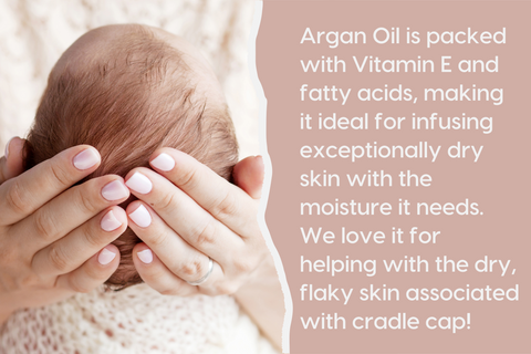 Argan Oil for Cradle Cap