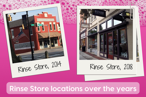Former Rinse Store Locations in Downtown Monroe, GA