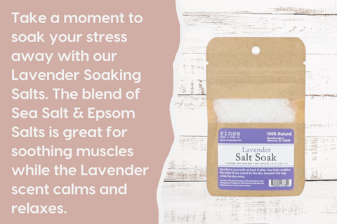 Lavender Soaking Salts