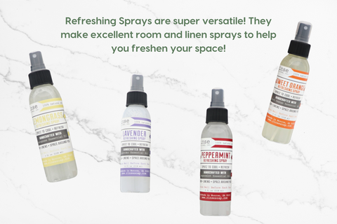 Refreshing Sprays