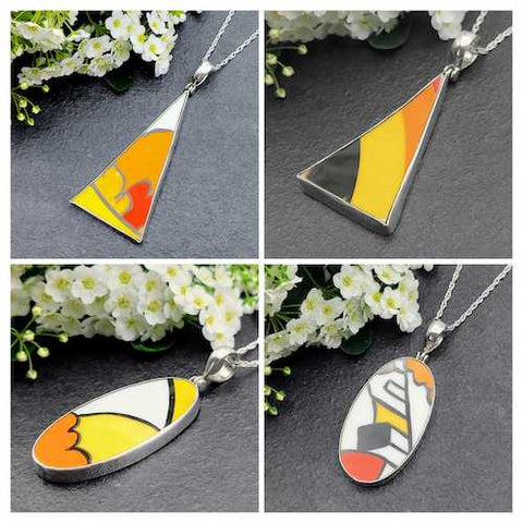 clarice cliff pendants