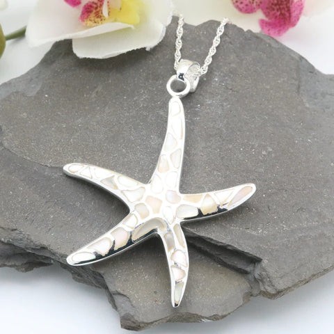pearl starfish necklace