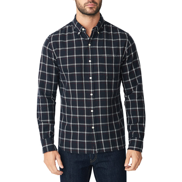 Japanese Shaggy Flannel Shirt - Piner Check - Jomers