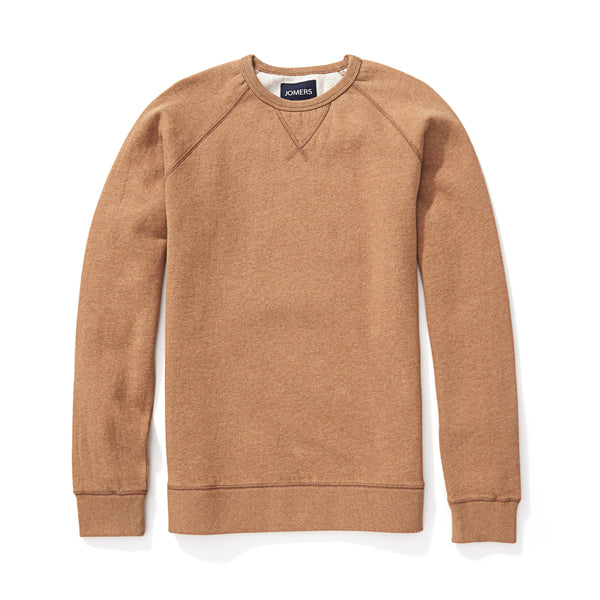 Fleece Sweatshirt - Camel - Jomers