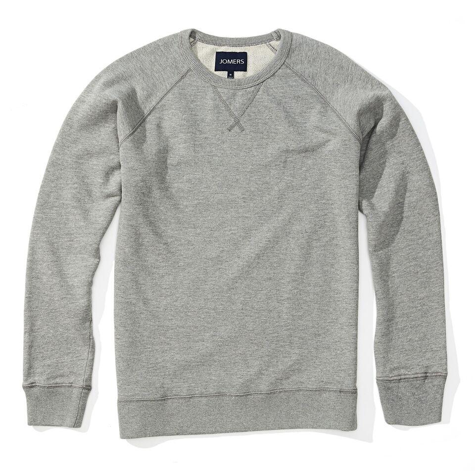 Johnny - Heather Gray French Terry Sweatshirt - Jomers