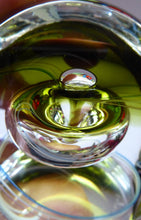 Load image into Gallery viewer, SCOTTISH Caithness Glass LIMITED EDITION Paperweight: Chrysalis by Margot Thomson; 1991
