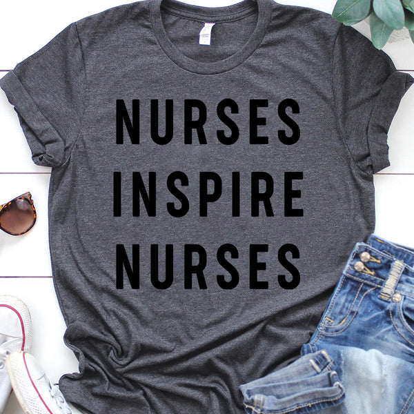 Nurses Inspire Nurses Inspiration Customizable - Standard T-Shirt - DNG ...