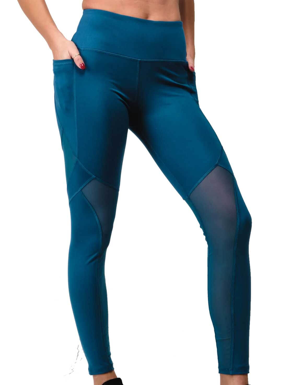 Vuori, Pants & Jumpsuits, Vuori Azure Blue Gray High Rise 78 Length  Stripe Track Leggings
