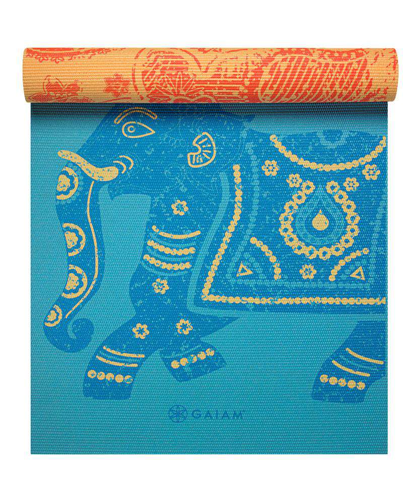 Gaiam - Esterilla de Yoga Premium 2 Colores 6MM - Mukha Yoga