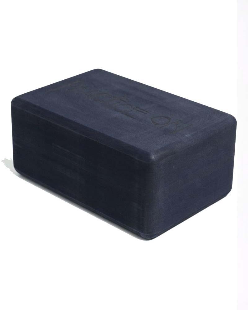 Manduka Recycled Foam Block Three-Tone Paisley Purple One Size