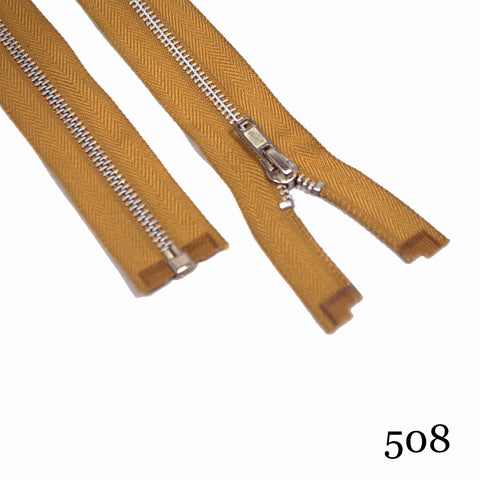 20pcs/Lot 5# 15 to 50cm YKK Metal Zipper Close End Copper Fastener