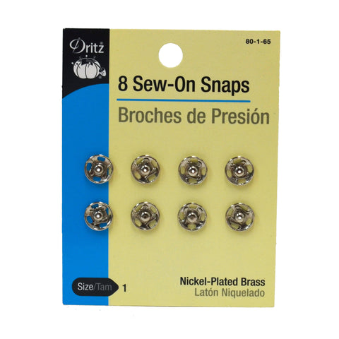 21mm Sew-On Snaps - 1 Gross (144 pcs) – Panda Int'l Trading of NY, Inc