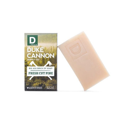 Big Ass Brick of Soap—Fresh Cut Pine Duke Cannon does not require the rich aroma.