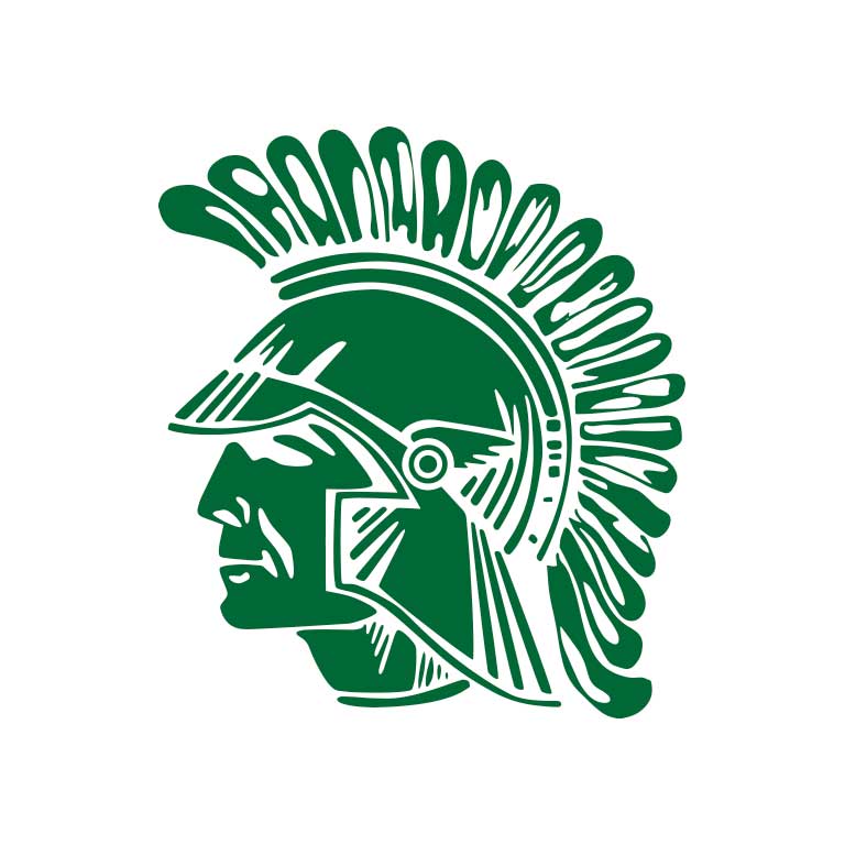 Mayfield Trojans Mascot Graphic Decal | Ragged Apparel Screen Printing ...