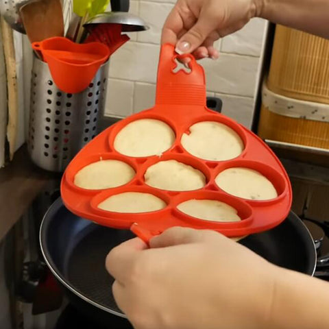 Moule à PANCAKE en silicone - 5 formes amusantes