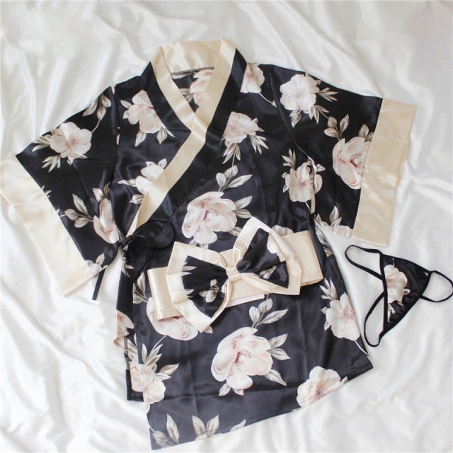 Robe Traditional  Japanese Sexy Kimonos