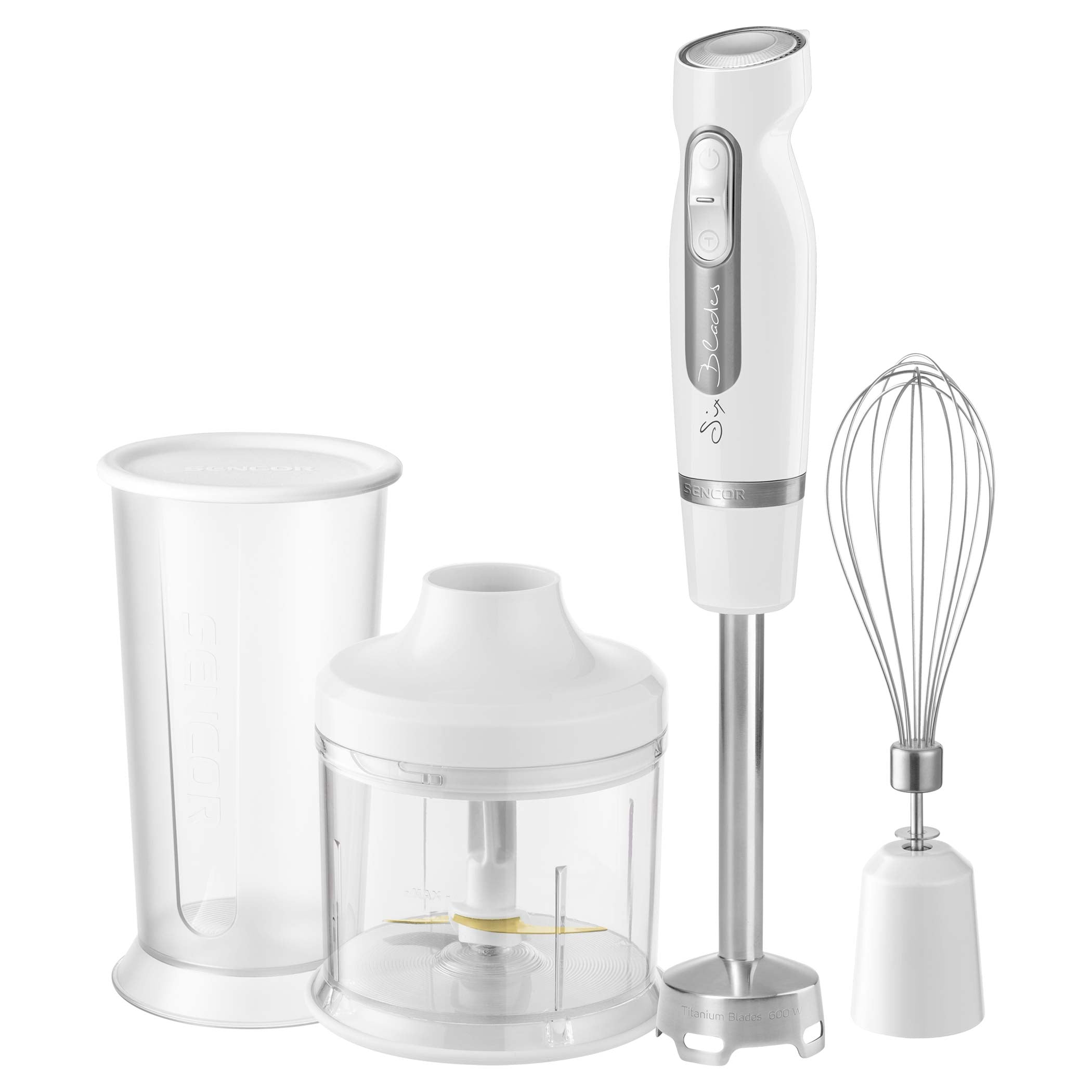 Buy Braun HB101AI-MQ10.201MWH Hand-held blender 450 W BPA-free, with blender  attachment White