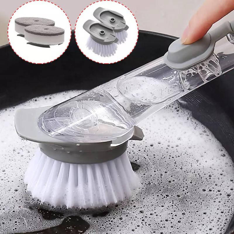 Penkiiy Wall Suction Type Lazy Cup Brush Glass Cleaner Rotating Suction  Kitchen Cleaning Brushes for Cleaning