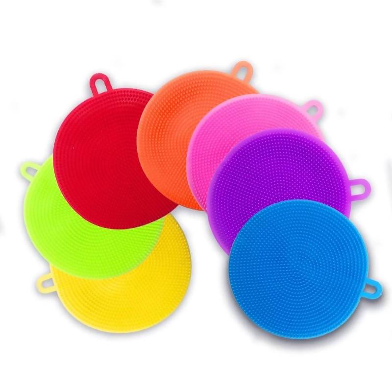 Dropship 5/10pcs; Double Side Dishwashing Sponge Pan Pot Dish Wash