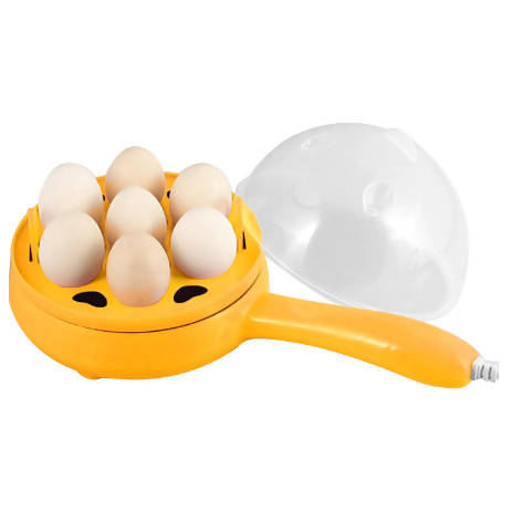 Behokic Mini Multifunctional Home Electric Fry Pans Non Stick Pan Cooker Egg Steamer Machine Kitchen Breakfast Egg Cooking Tools