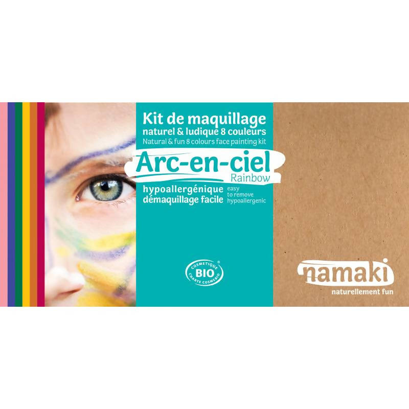 Kids Face Painting Kit - Namaki Horror Show 6-Color Face Painting Kit  (f/paint/15g + brush/1pc + acc/5pcs)
