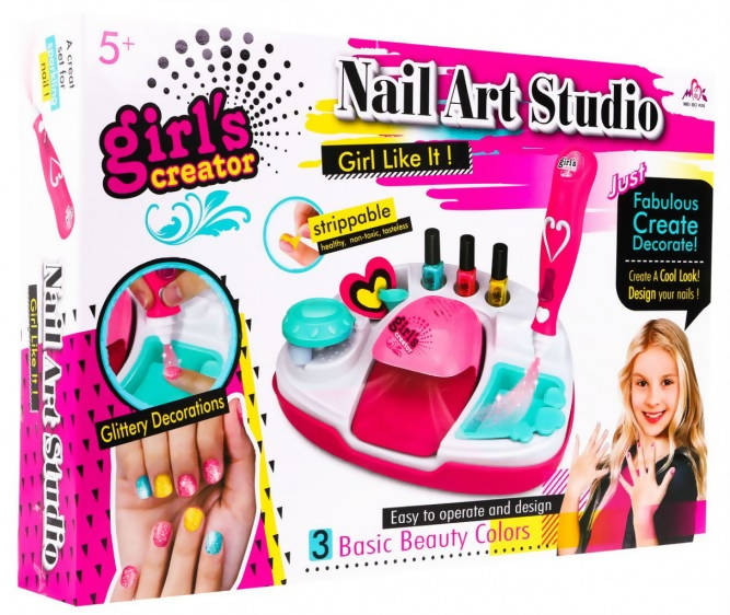 GIRLS CREATOR®️- NAIL ART STUDIO * The presented nail art kit contains  everything you need to maintain your nails. From now on, your…