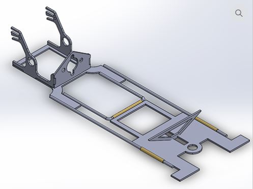 esr slot car chassis