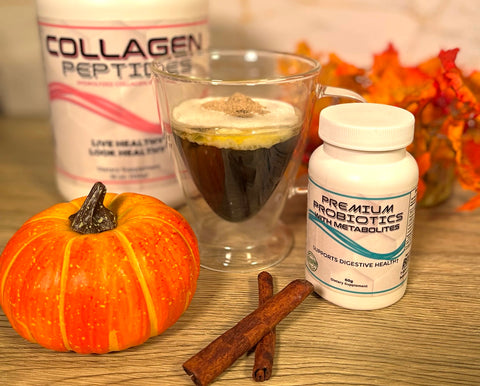 Pumpkin Spice Coffee with Boomer Products