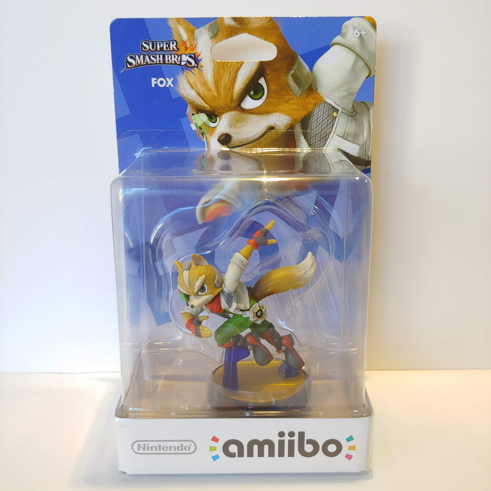 Fox Amiibo - Super Smash Bros. Series Figure - Nintendo USA - NEW ...