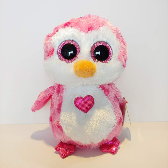 pink penguin beanie boo