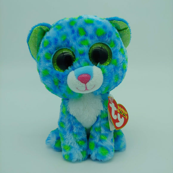 blue leopard beanie boo