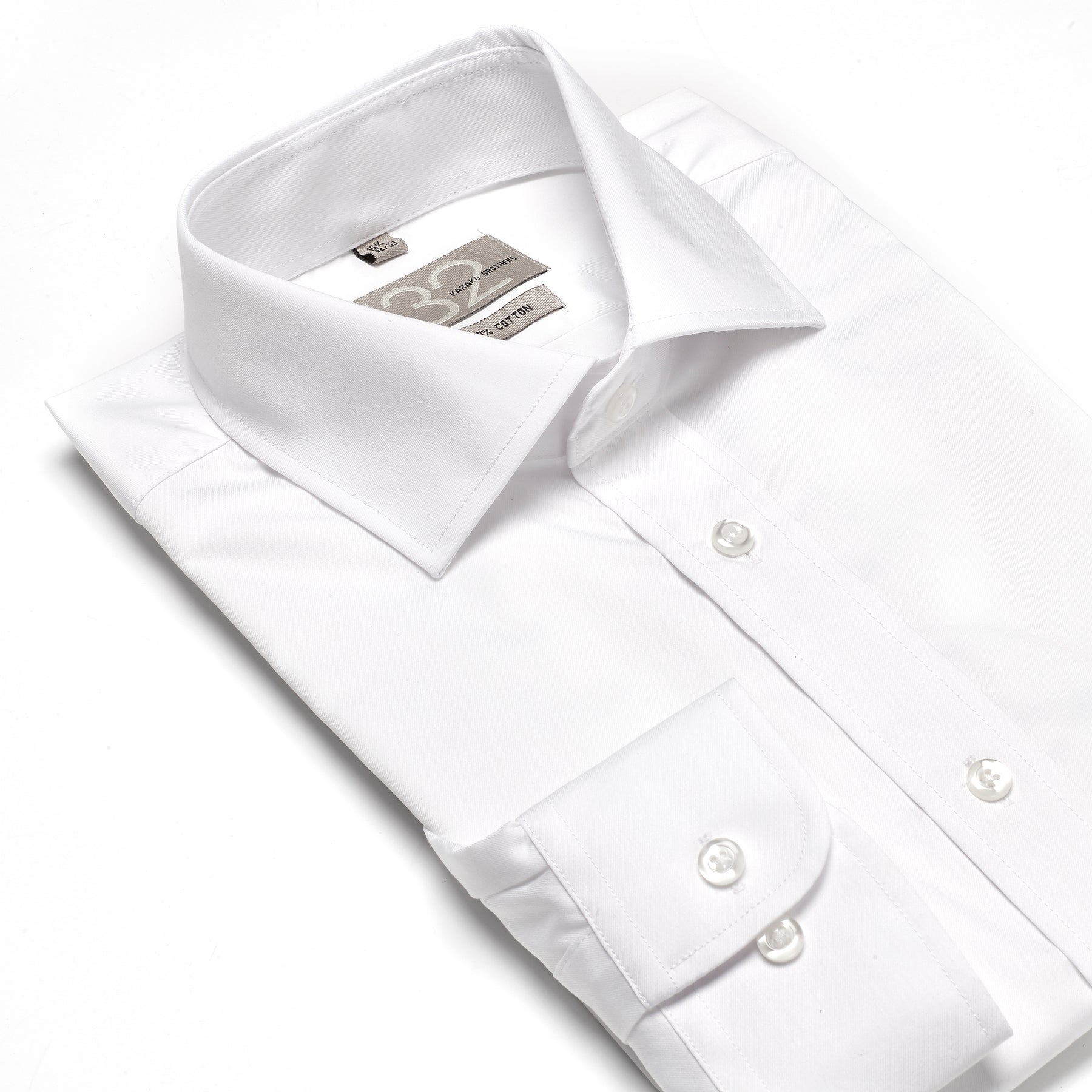 100 cotton white dress shirts