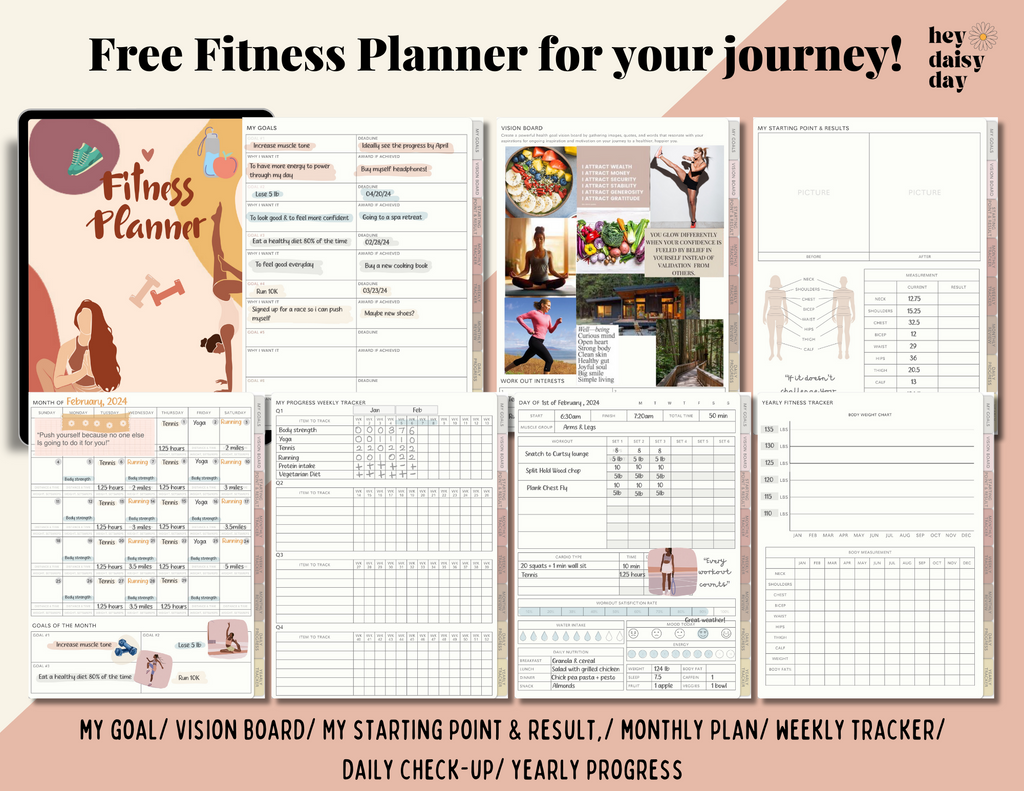 Free Fitness Planner