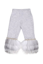Load image into Gallery viewer, Little IA: Embellished Grey Trim Pants
