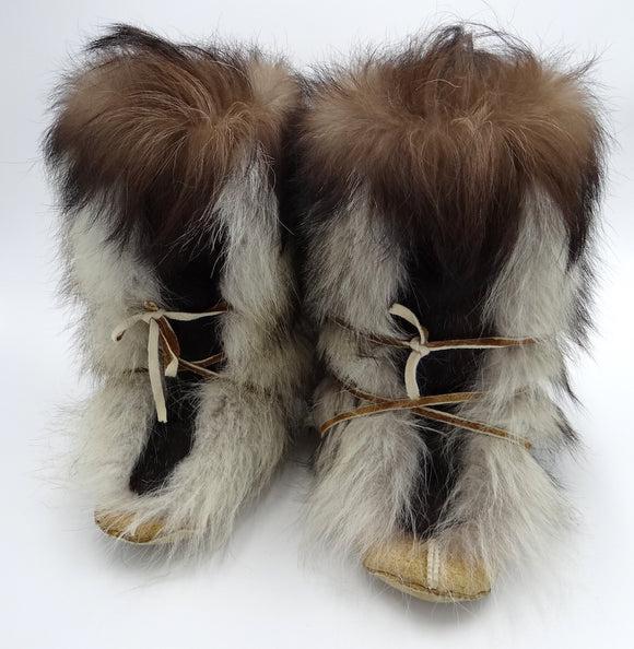 Wolf Fur Boots – North End Gallery