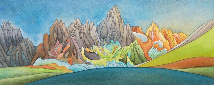 Tombstone Mountain, Yukon 20x8 FR