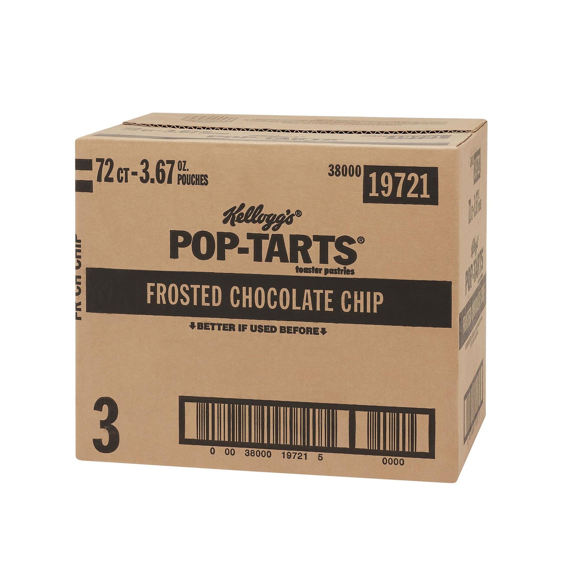 Kellogg's Pop-Tarts Chocolate Chip 20.3oz 72ct