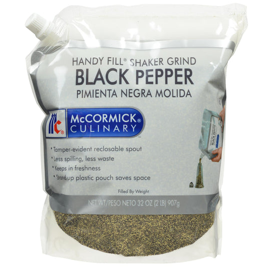 McCormick Black Peppercorn Grinder - 1.24 oz. jar, 36 per case