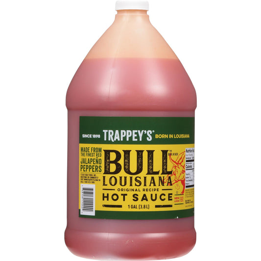 Trappey's Bull Brand Louisiana Hot Sauce, 6 Ounce (Pack of 2)