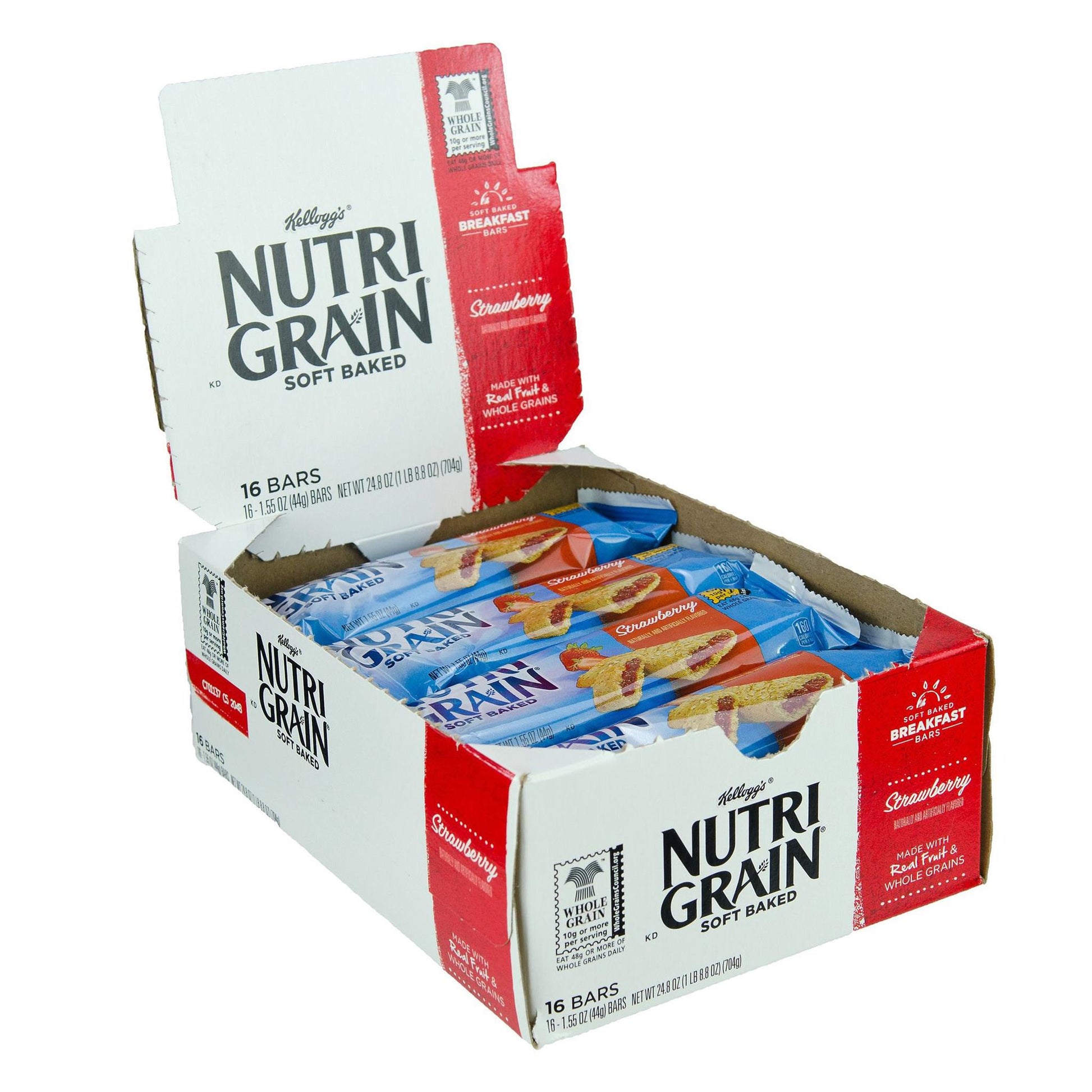 Kellogg's Nutri-Grain Cereal Bars Strawberry 24.8oz 96ct