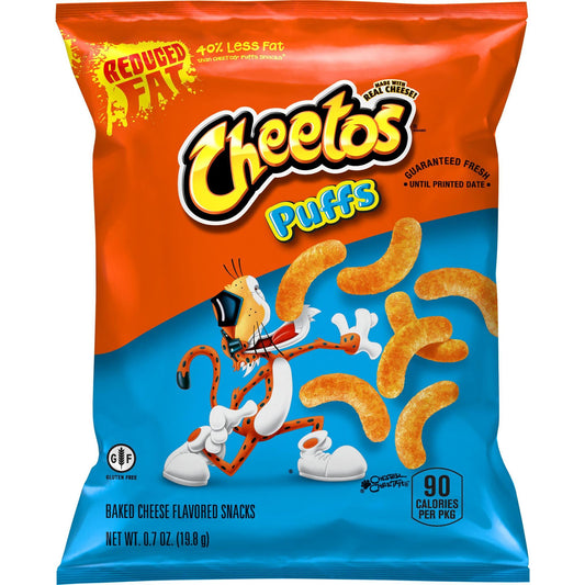 Cheetos Crunchy Cheese Flavored Snacks 1 Ounce/104 Plastic Bag - MBC Express