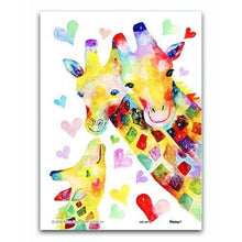 Load image into Gallery viewer, Pintoo Showpiece XS 150 Piece Puzzle Giraffe Family - 150 Piece XS Jigsaw Puzzle