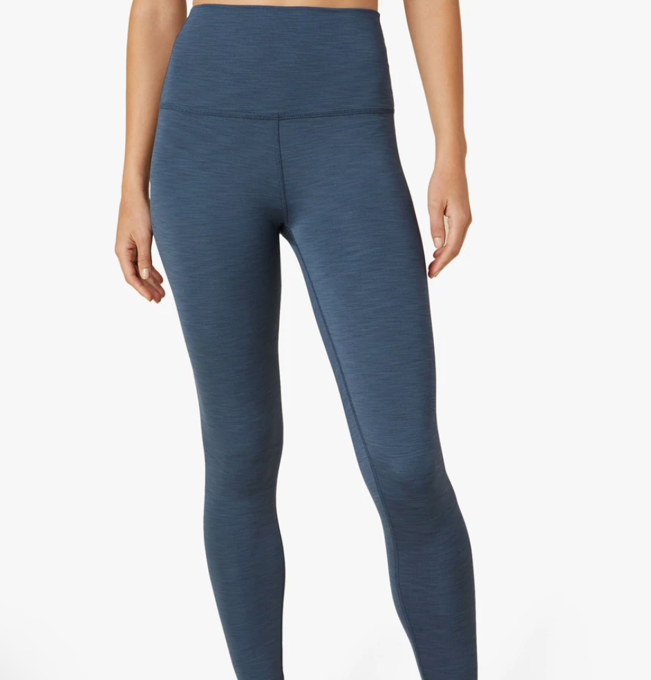 Beyond Yoga Heather Rib High Waisted Midi Legging HR3243 – Hot Knots