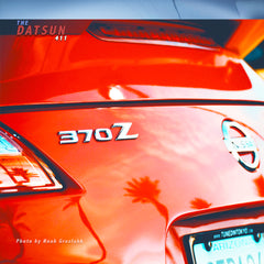 Orange Nissan 370Z