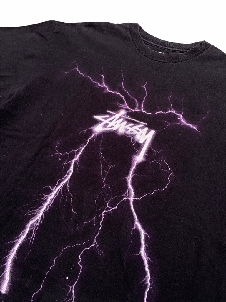 Stüssy Lightning Tee Purple from Stussy - only at Solus Supply